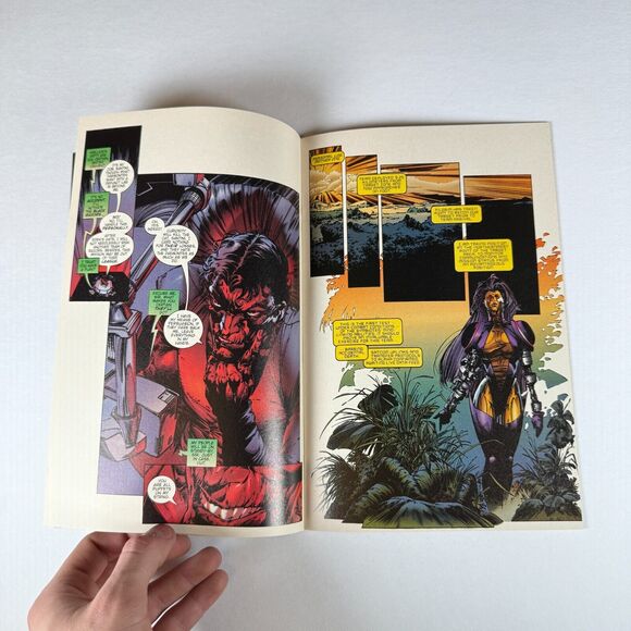 Wetworks #4 Image Comics Malibu Comics November 1994 signed by WHILCE PORTACIO - Picture 8 of 12